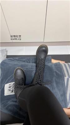 【潇潇大人】厚底皮靴全体重碾压踩 bf47524-绳艺套路资源网