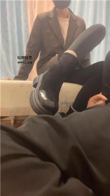 【KKsama】靴子捂了一天的棉袜玩奴 JS241115-16-绳艺套路资源网