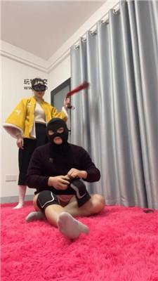 【姗姗】白袜脚踩踏鞭打sp JS241122-46-绳艺套路资源网