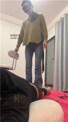 【姗姗】腿绞/高跟黑棉袜踩踏/鞭打 JS241125-29-绳艺套路资源网