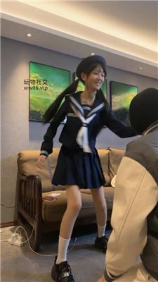 【狗哥】可爱水手服虐-皮鞋白袜脚跳踩 bf47887-绳艺套路资源网
