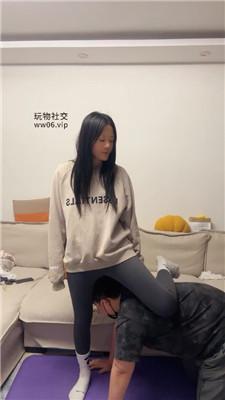 【埋汰】瑜伽裤S-骑马sp/玉足踩家奴 bf48549-绳艺套路资源网