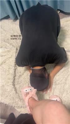 【小凤梨】旗袍女神S-踩踏藤条虐打 bf48480-绳艺套路资源网