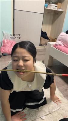 【沐沐大大】藤条威胁/白袜脚诱惑闺蜜犬 JS241209-7-绳艺套路资源网