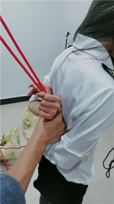 【媚娘工作室】吊绑口球塞嘴刑讯逼供 JS241212-19-绳艺套路资源网