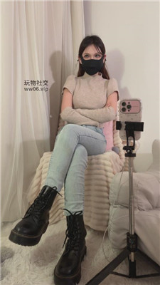 【夏桑】马丁靴脏白棉袜寸    250104-7-绳艺套路资源网