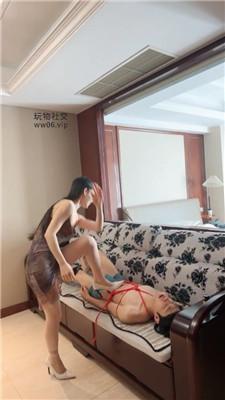 【领主】内裤套头/捆绑/掐脖窒息/高跟肉丝踩踏 bf48631-绳艺套路资源网