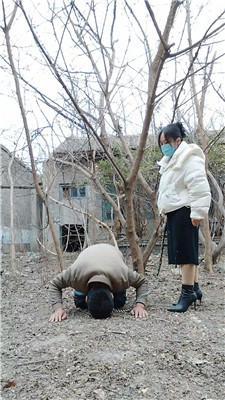 【沐颜】户外调-短靴玩虐惩罚跟踪狂【双视角版】 JS250104-52-绳艺套路资源网