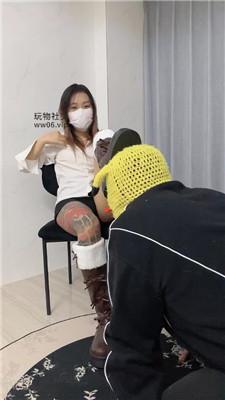 【Qi7】纹身小妹-重度虐乳/超臭长靴气味辱 JS250105-6-绳艺套路资源网
