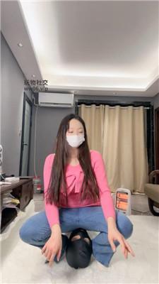 【猴歌】骑马胯下辱-牛仔裤坐脸窒息 JS250208-27-绳艺套路资源网