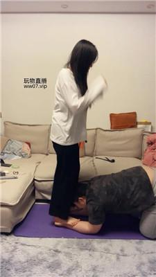 【埋汰】健身后酸臭脚丫踩教练狗 JS250226-14-绳艺套路资源网
