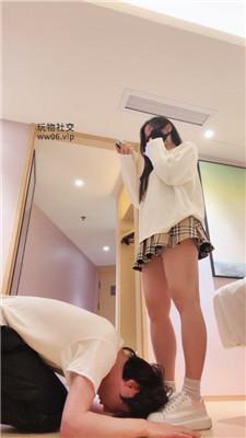 【妮蔻】喜欢白棉袜的哥哥-袜子塞嘴/踩踏腿绞 bf49812-绳艺套路资源网
