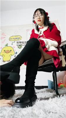 【广西木木】可爱小主长靴蹂躏 JS250211-6-绳艺套路资源网