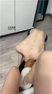 【白兔】双S-精神小妹鞭打/脚喂食/踩踏【双视角版】 bf50687-绳艺套路资源网