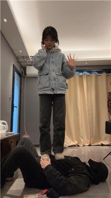 【素人挖掘机】学生主脏鞋棉袜首调-骑马转胯狗爬 bf50260-绳艺套路资源网