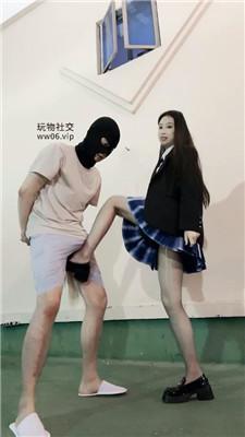 【猫神】JK学姐-户外丝袜遛狗 bf50632-绳艺套路资源网